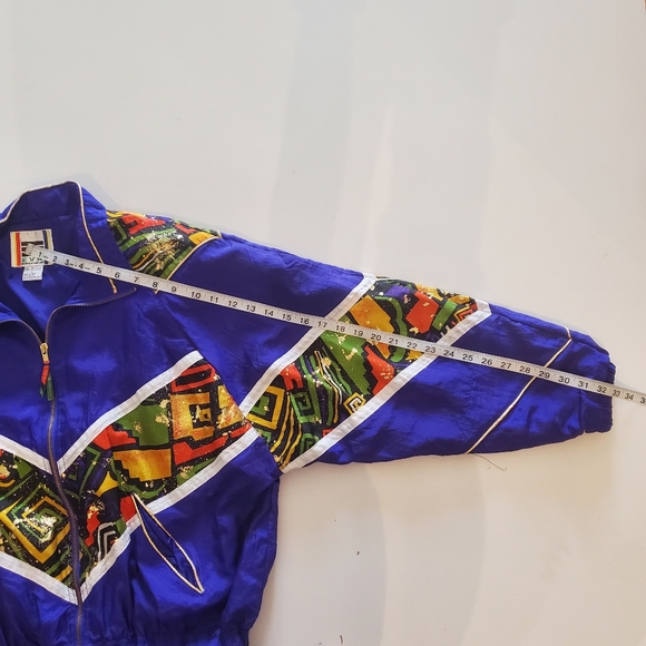Vintage purple windbreaker - Picture 11 of 13